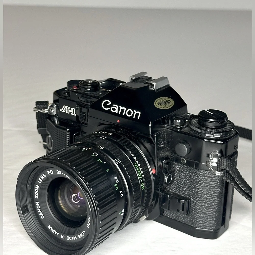 CANON A-1 || Vintage SLR 35mm Film Camera.